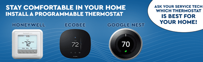 Stay Comfortable In Your Home Install A Programmable Thermostat